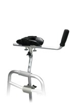 Bariatric Universal Platform Walker and Crutch Attachment