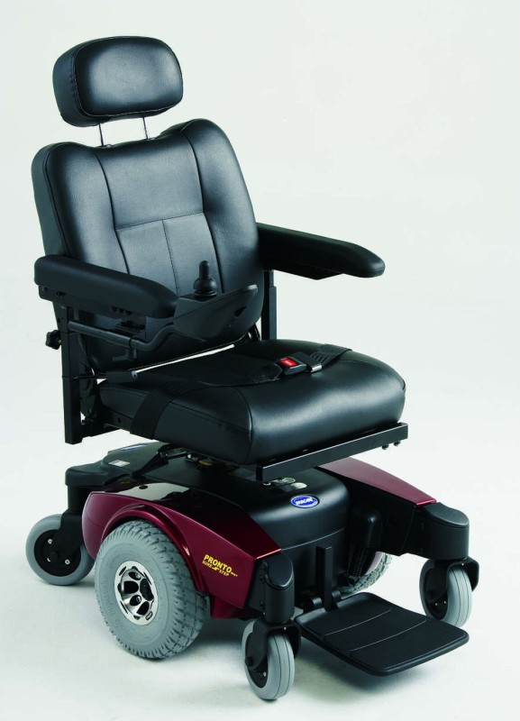 Mid-wheel drive power chair