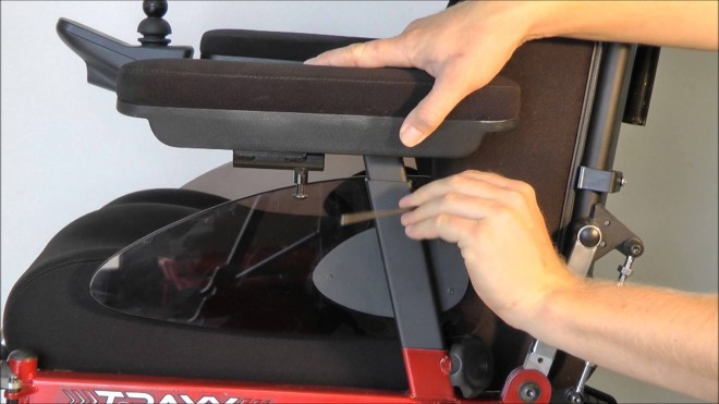 Armrest height